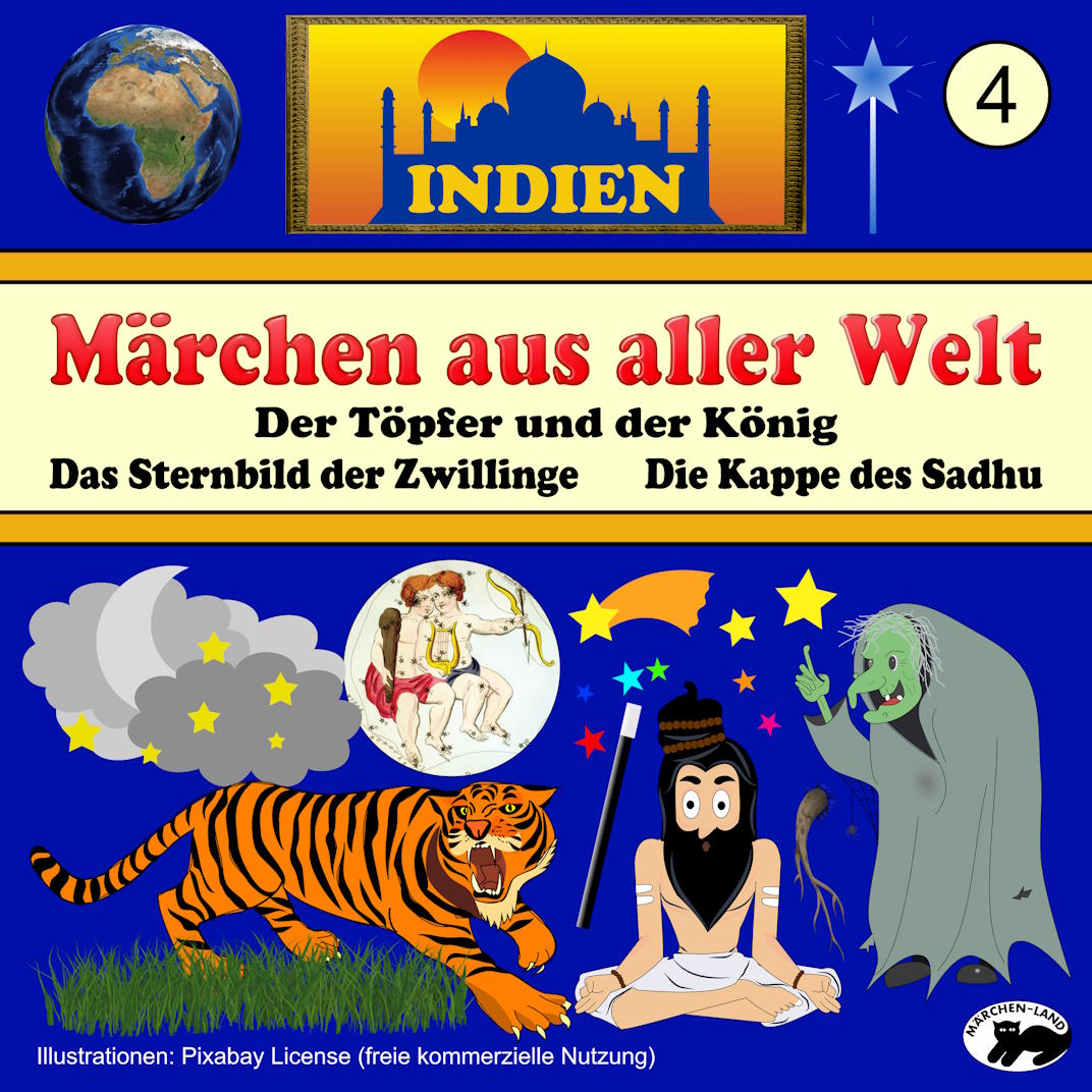 Produktbild Cover - Märchen aus aller Welt 4 Der Töpfer und der König - Märchen-Land Hörspielverlag