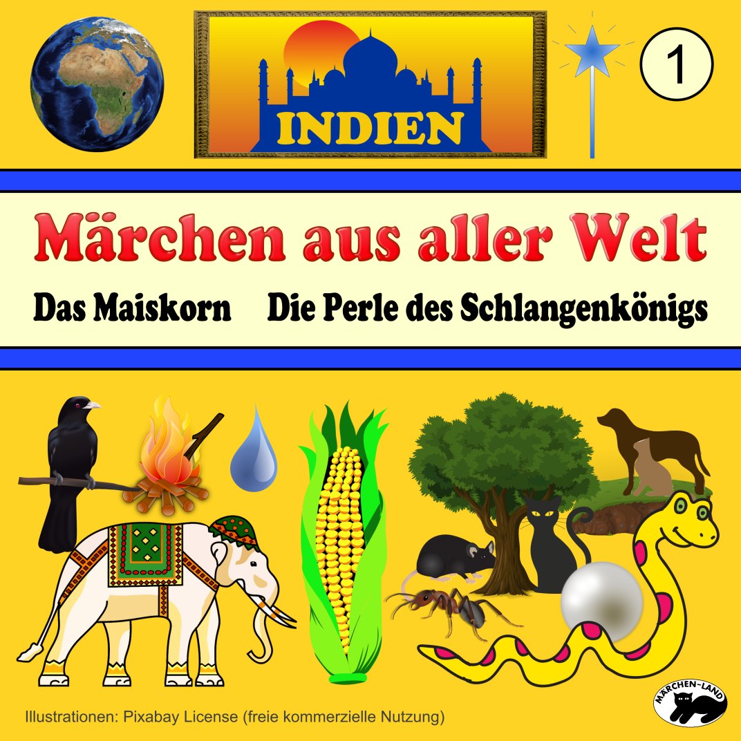 Cover: Das Maiskorn / Die Perle des Schlangenkönigs
