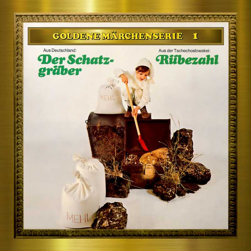 Produktbild Cover - Goldene Märchenserie 1 Der Schatzgräber - Märchen-Land Hörspielverlag