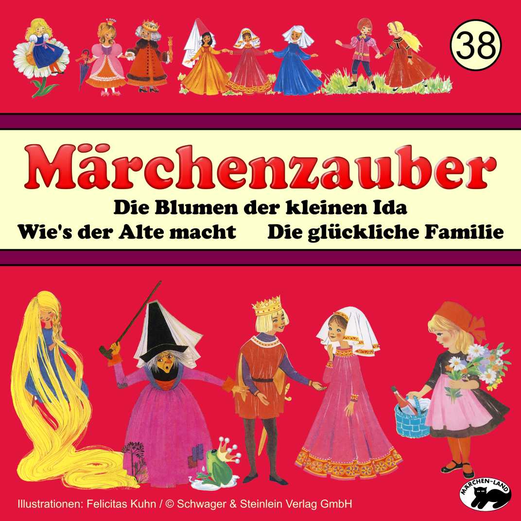 Produktbild Cover - Märchenzauber 38 Die Blumen der kleinen Ida - Märchen-Land Hörspielverlag