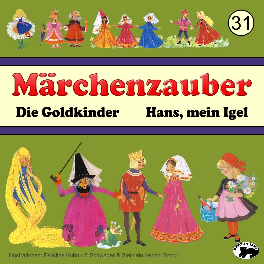Produktbild Cover - Märchenzauber 31 Die Goldkinder - Märchen-Land Hörspielverlag