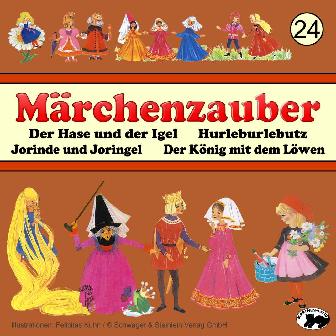 Produktbild Cover - Märchenzauber 24 Der Hase und der Igel - Märchen-Land Hörspielverlag