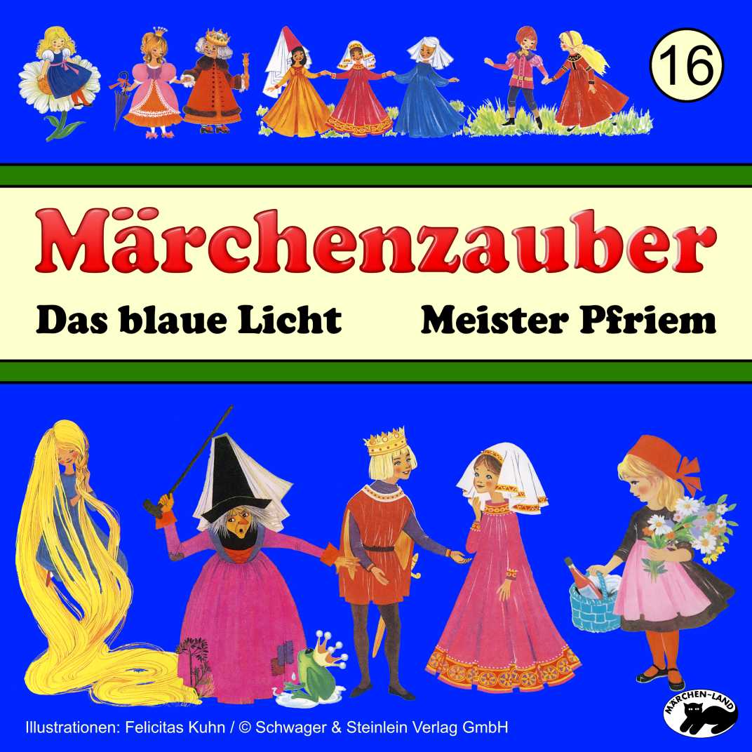 Produktbild Cover - Märchenzauber 16 Das blaue Licht - Märchen-Land Hörspielverlag