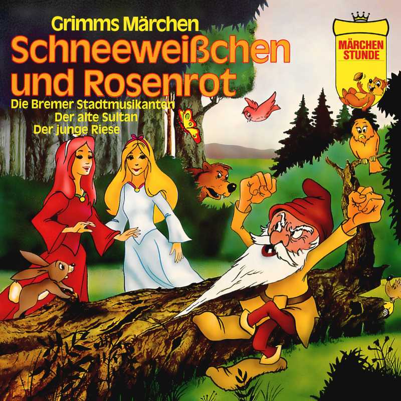 Produktbild Cover - Märchenstunde Schneeweißchen und Rosenrot - Märchen-Land Hörspielverlag