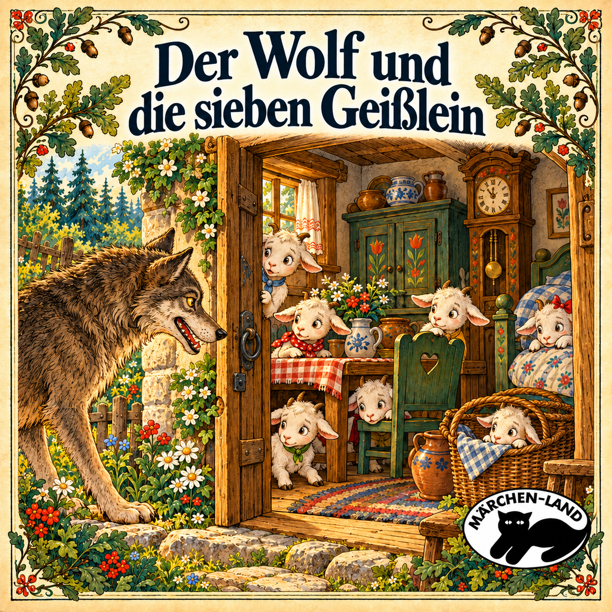 Cover: Der Wolf und die sieben Geißlein