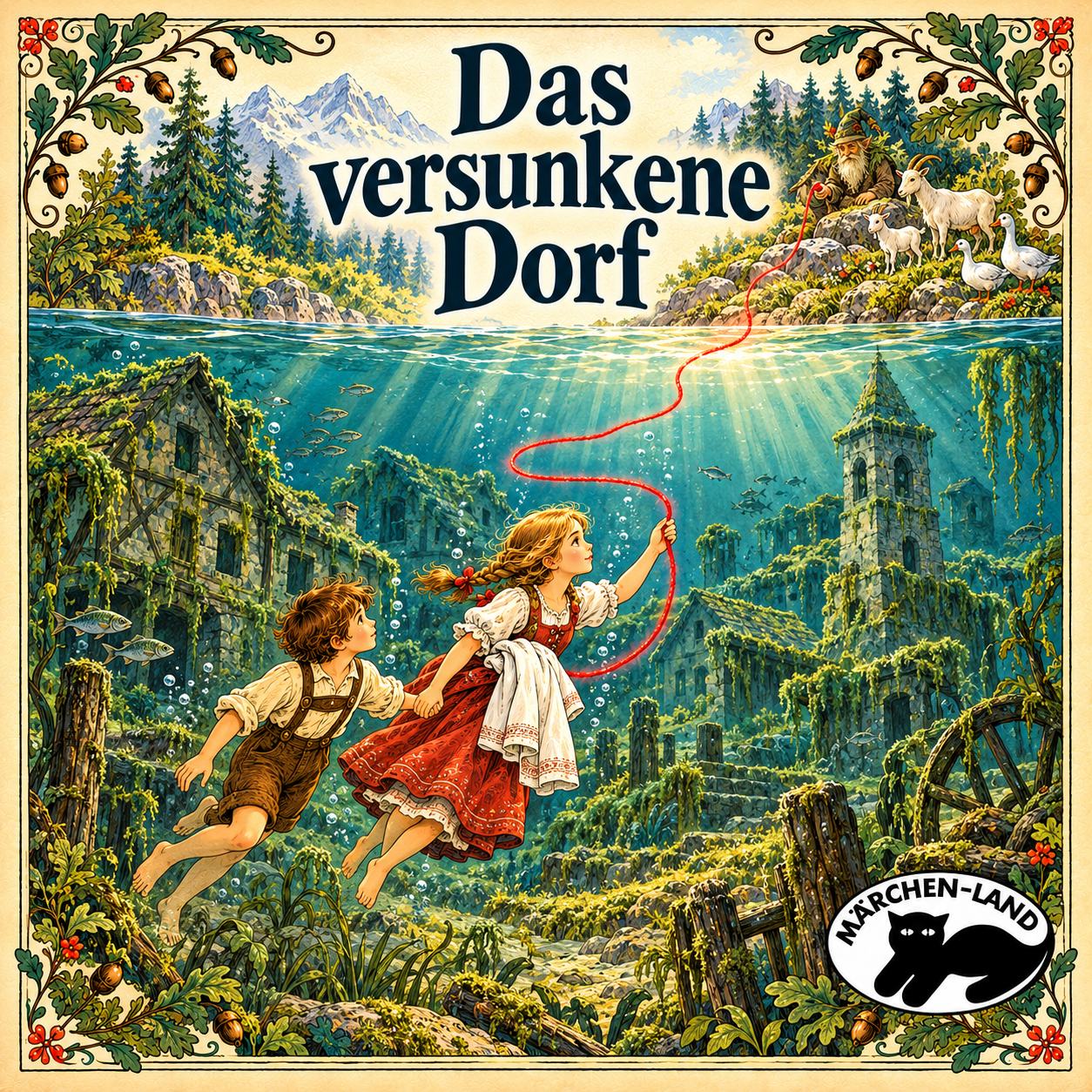 Cover: Das versunkene Dorf